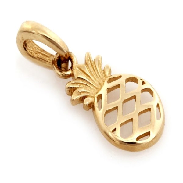 Wisiorek ananas ze złota BigDIAMOND - Jubiler Kraków