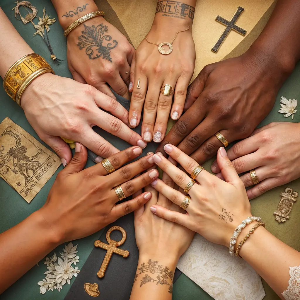 Obrączki ślubne jako symbol miłości, tradycji i różnorodności kulturowej na świecie.