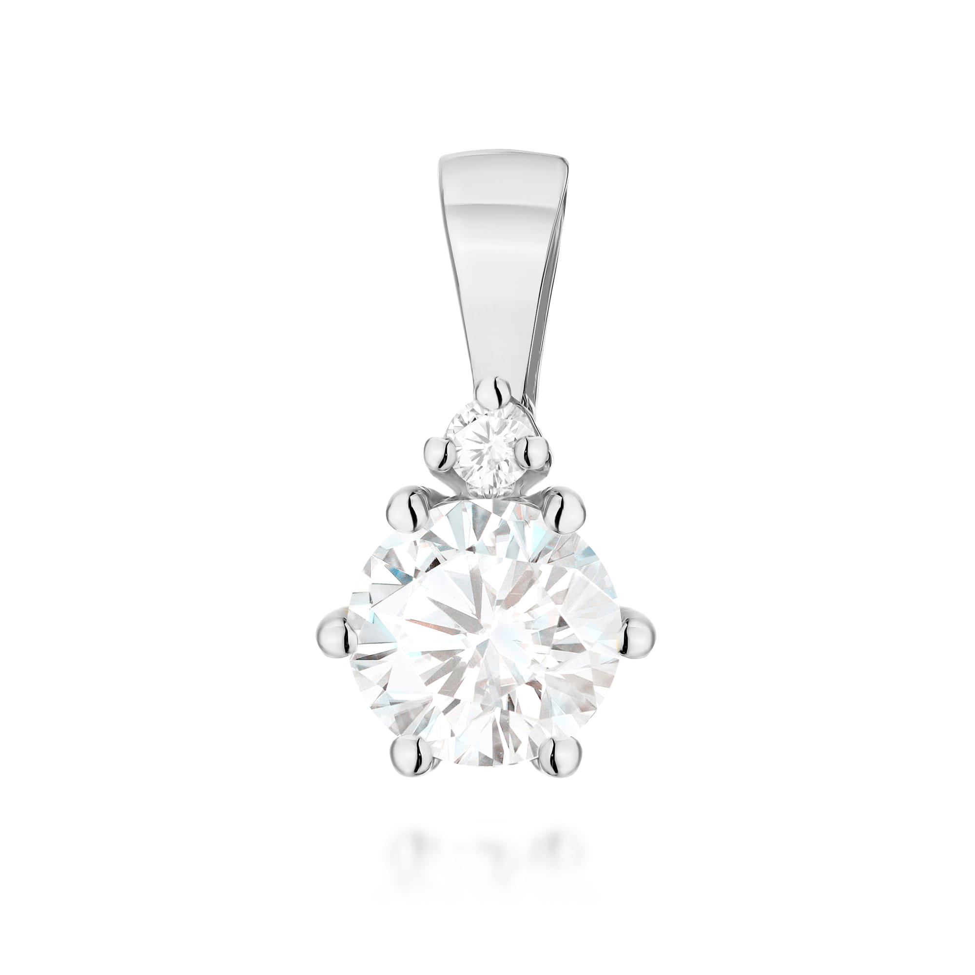 Jubiler Kraków Złota zawieszka z brylantami diamentami laboratoryjnymi BigDIAMOND 4