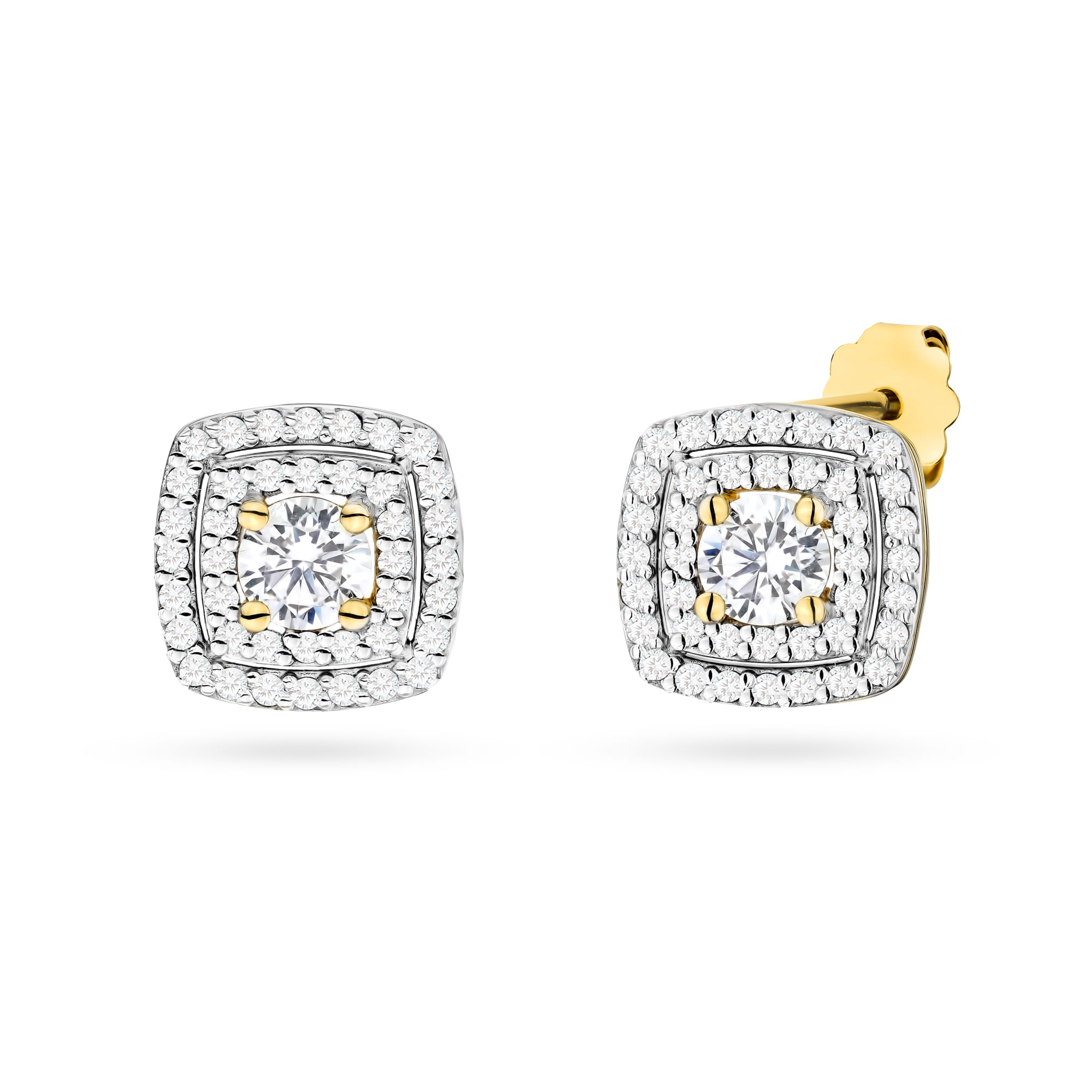 Jubiler Kraków Złota zawieszka z brylantami diamentami laboratoryjnymi BigDIAMOND 6