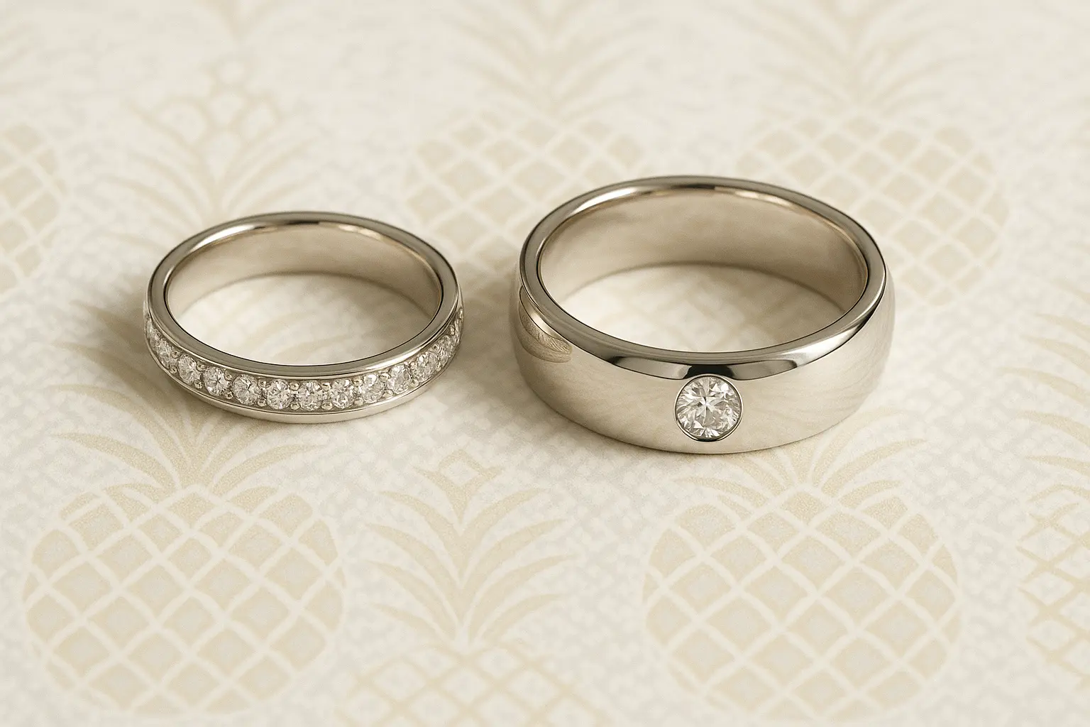 Obrączki ślubne 2025 z diamentami – luksusowa propozycja od BigDIAMOND