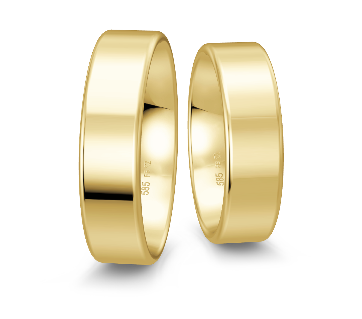 Klasyczne obrączki ślubne 2025 z żółtego złota – ponadczasowy wybór