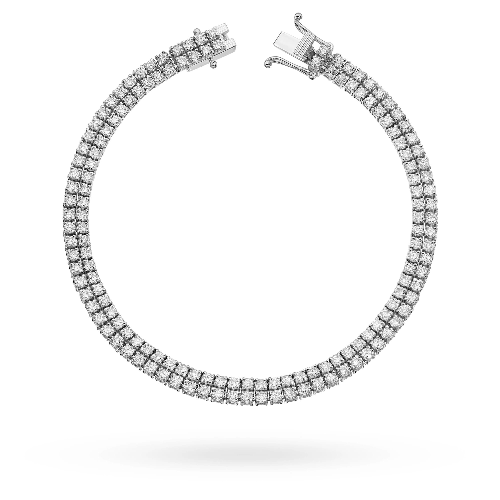 Bransoletka B0034 z diamentami białe złoto Jubiler Kraków BigDIAMOND