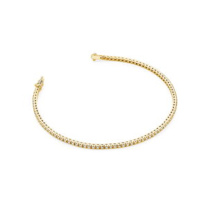 Bransoletka B39150 z diamentami żółte złoto Jubiler Kraków BigDIAMOND