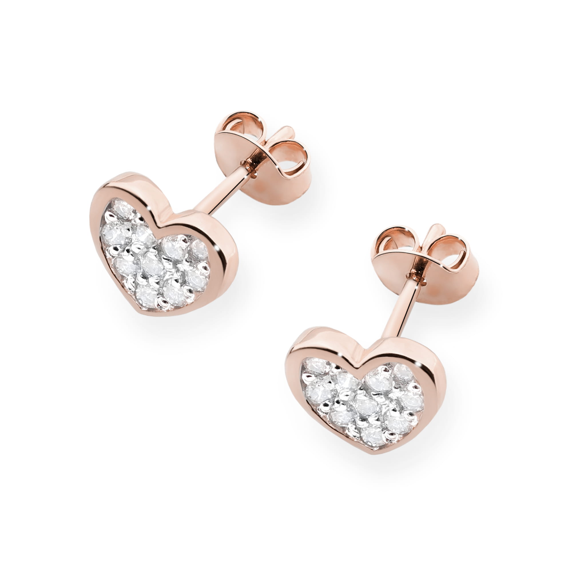Kolczyki z diamentami 0,172 ct · K0021 - obrazek 2