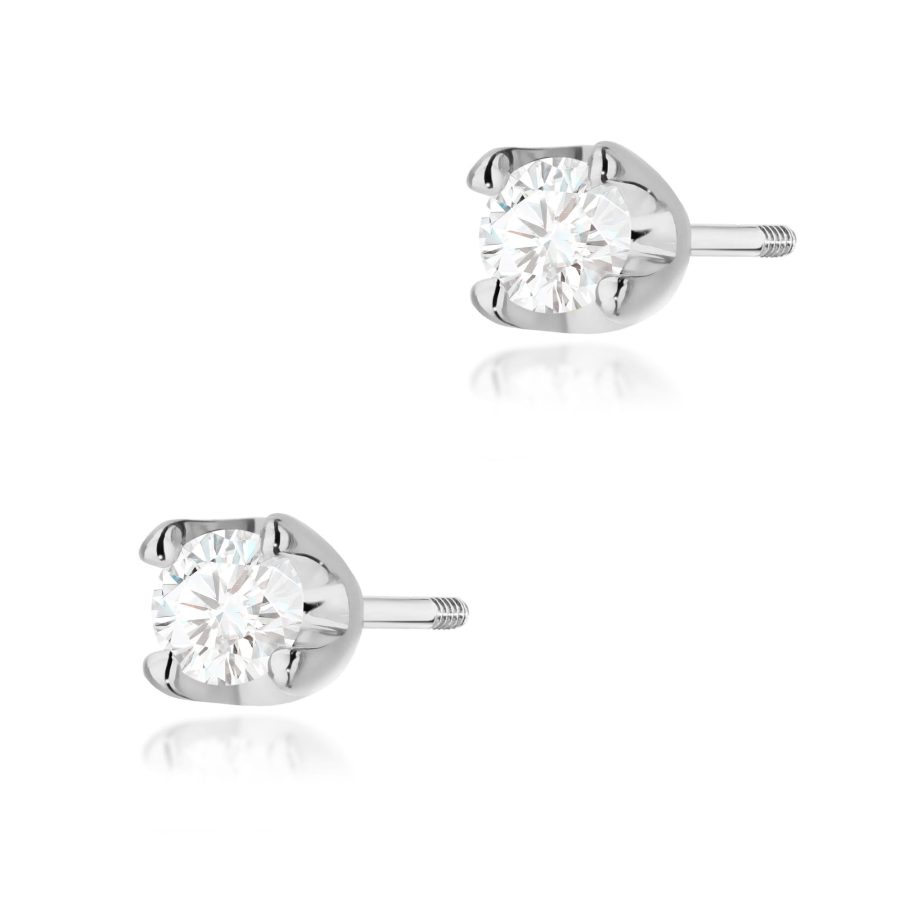 Kolczyki z diamentami 2 × 0,10 ct · K0034