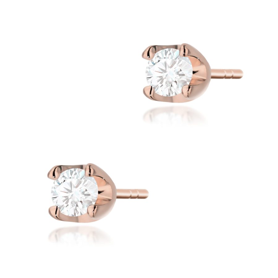 Kolczyki z diamentami 2 × 0,10 ct · K0034
