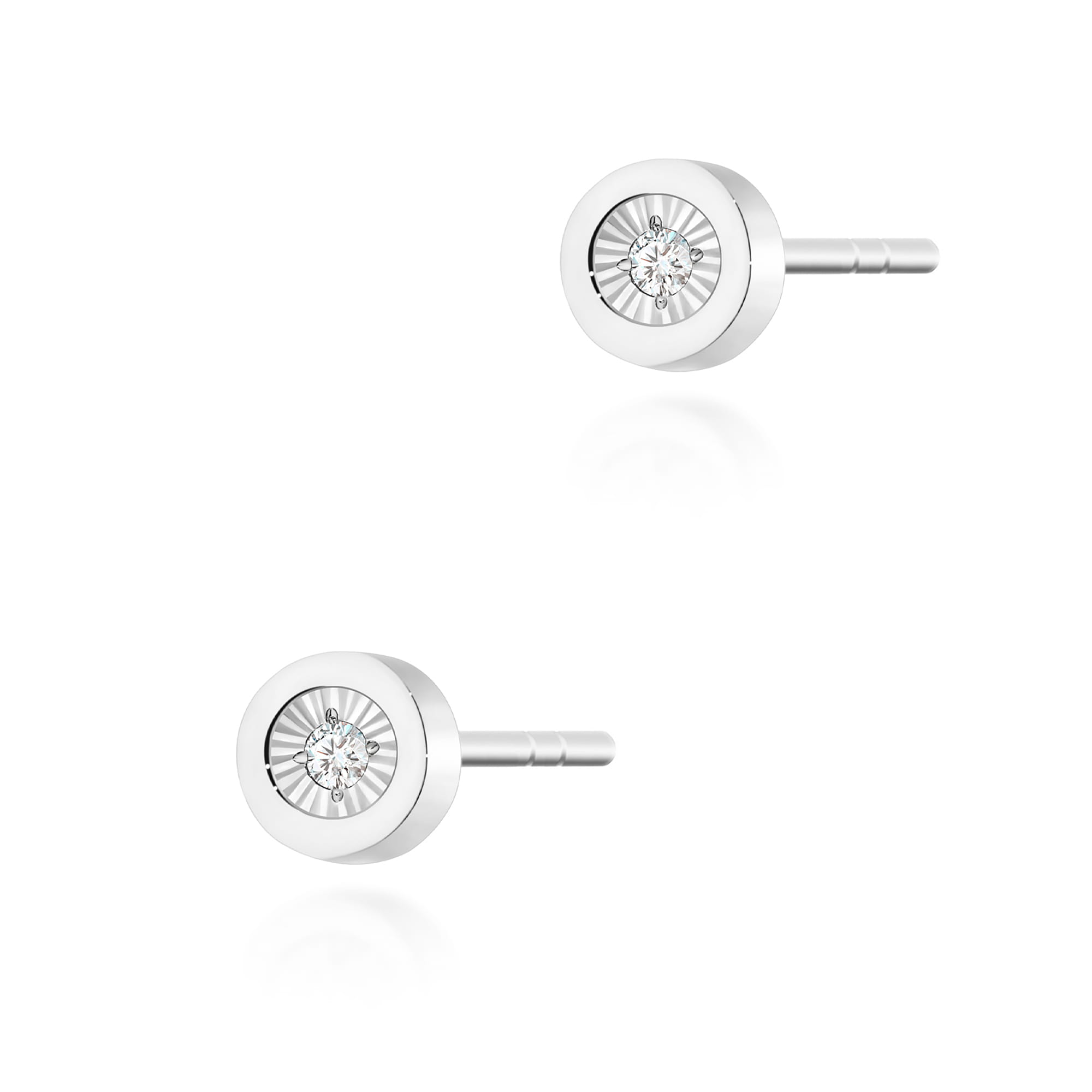 Kolczyki z diamentami 0,029 ct K0071 · CK017