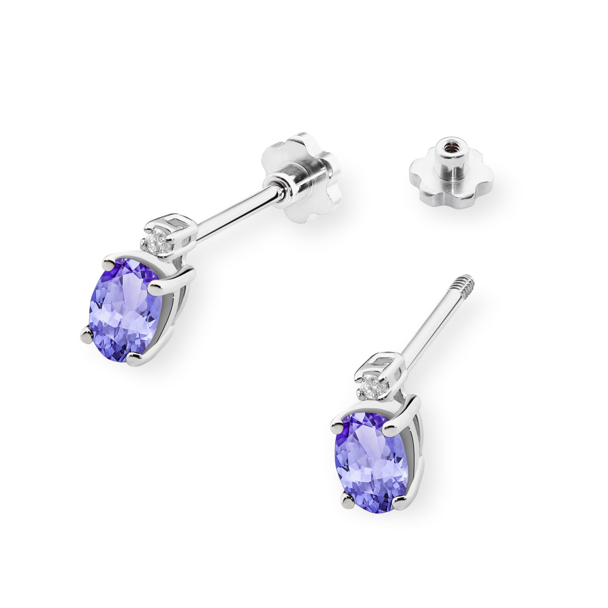 40ct białe złoto sztyft zakręcany Jubiler Kraków BigDIAMOND