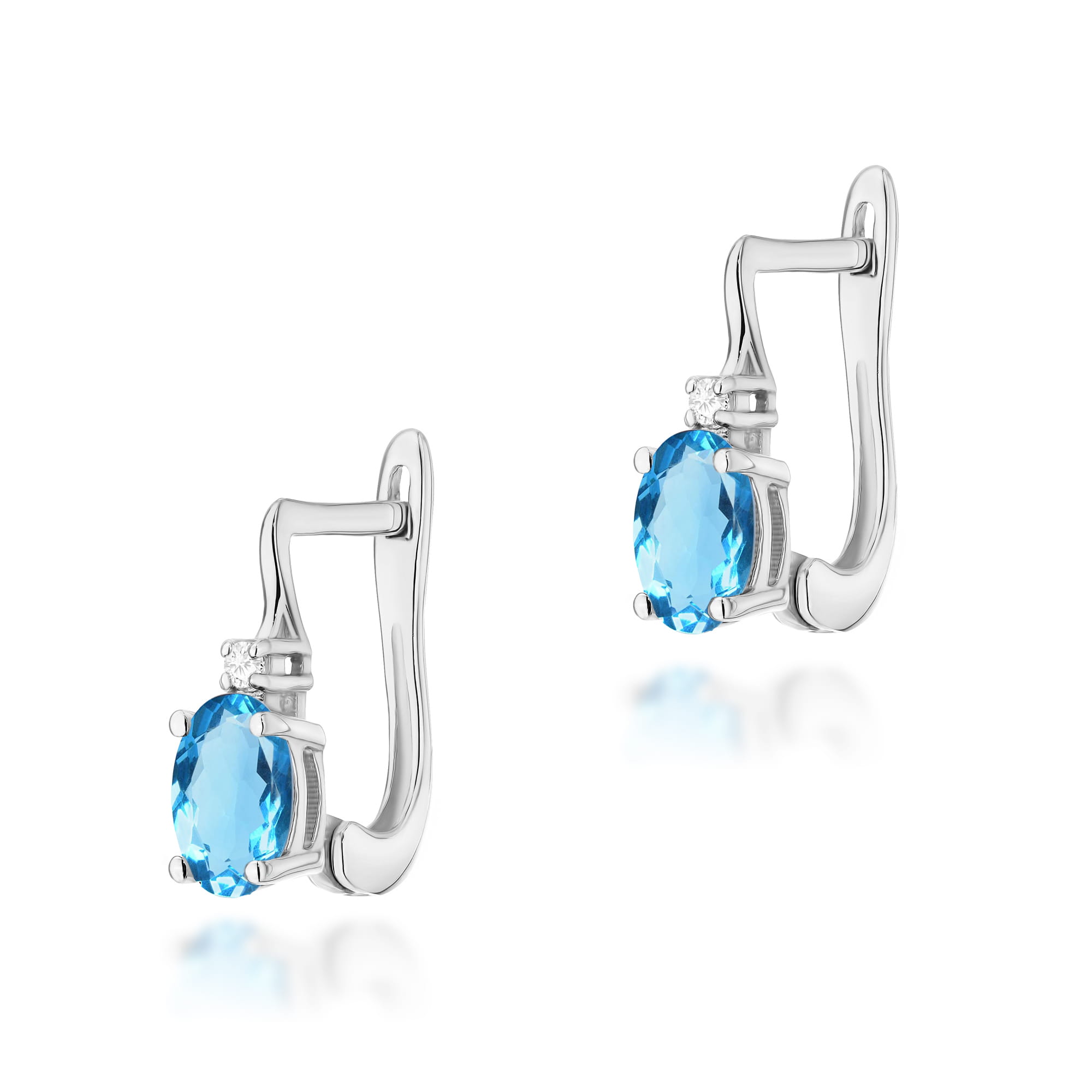 Kolczyki K0011 Topaz 2 x 0