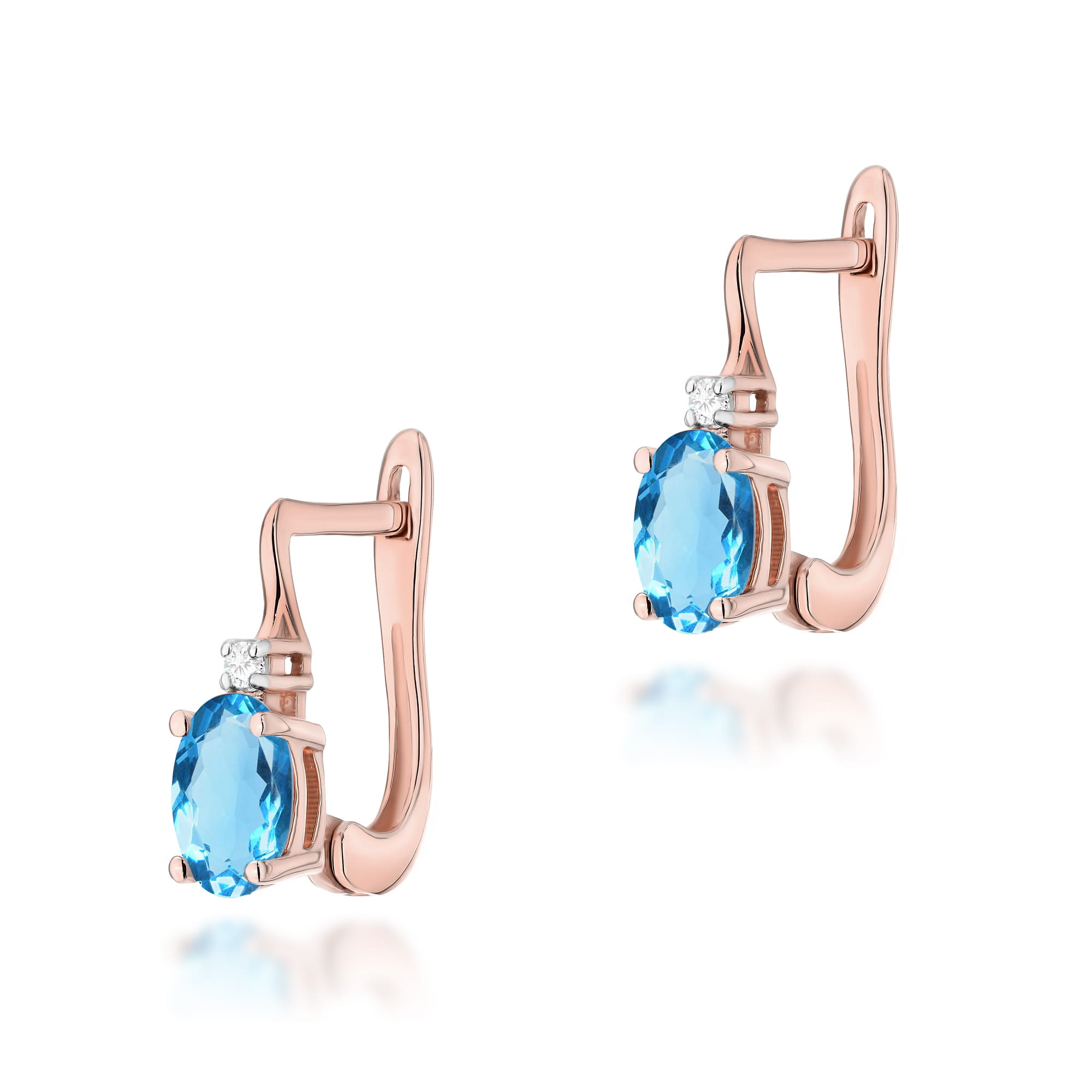 Kolczyki K0011 Topaz 2 x 0