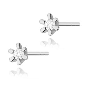 Kolczyki K0029 Diament 2 x 0