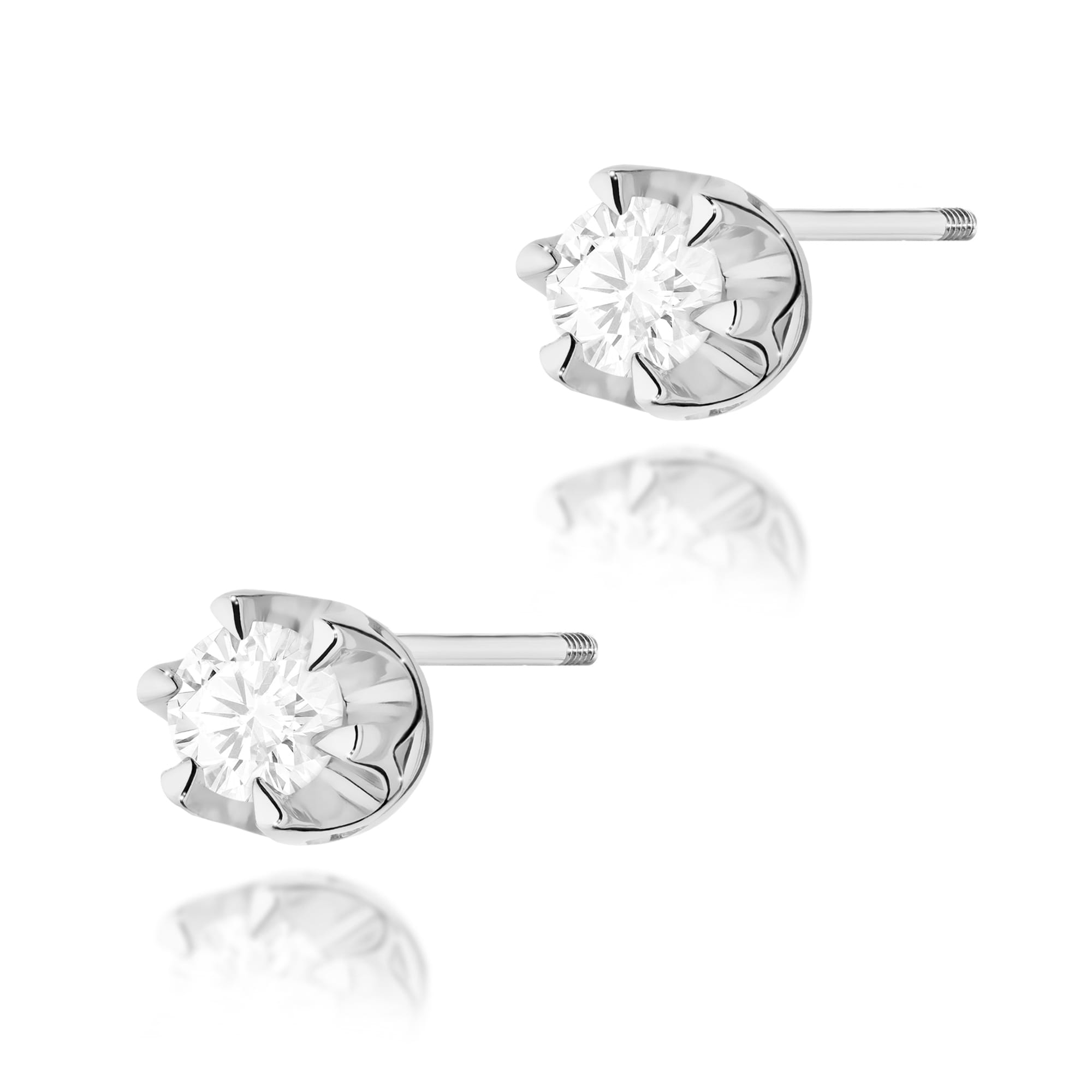 Kolczyki K0032 Diament 2 x 0