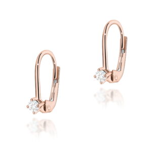 Kolczyki K0057 Diament 2 x 0