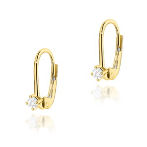 Kolczyki K0057 Diament 2 x 0