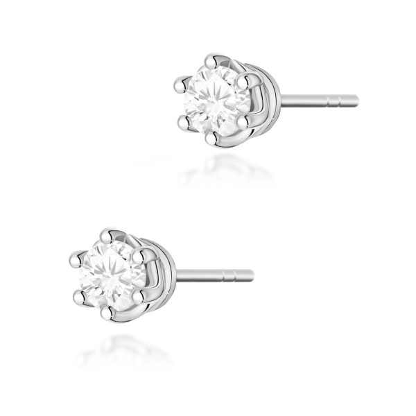 Kolczyki K0069 Diament 2 x 0