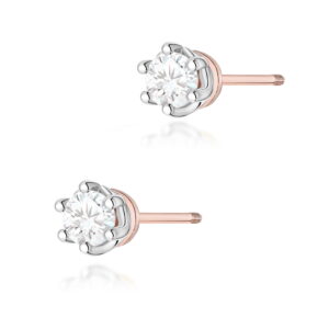 Kolczyki K0069 Diament 2 x 0