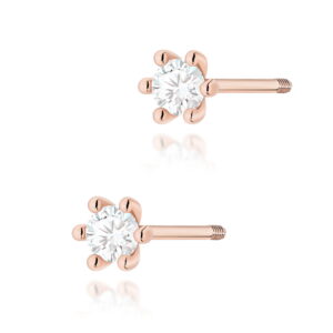 Kolczyki K0222 Diament 2 x 0