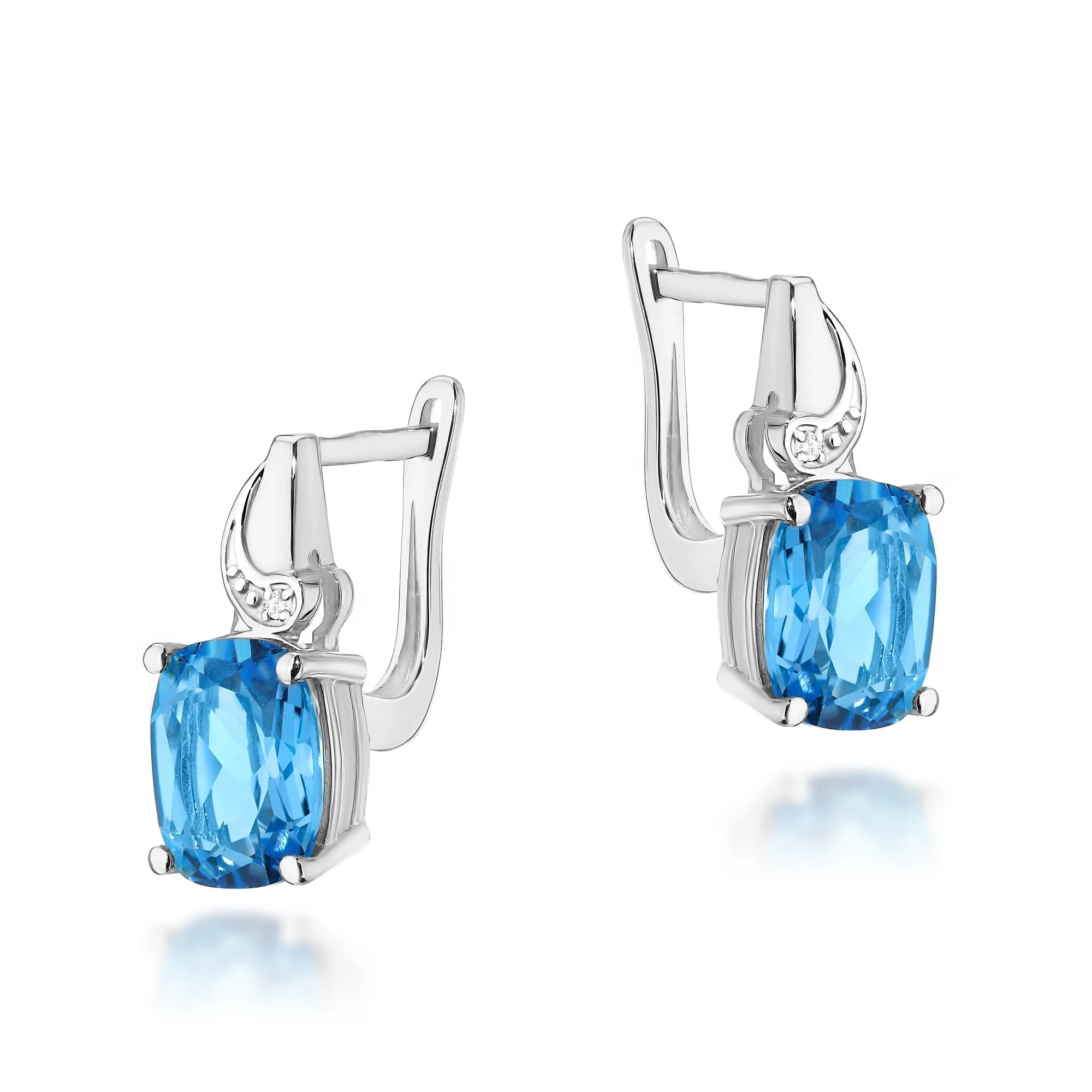 Kolczyki K0400 Topaz 2 x 2