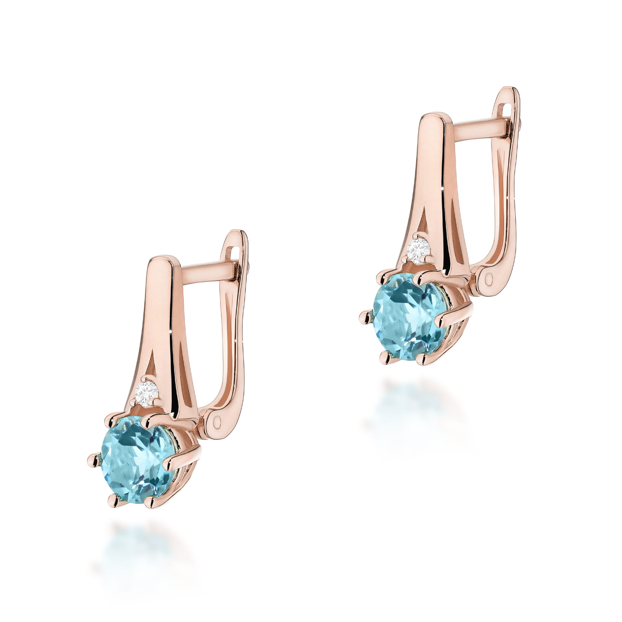 Kolczyki K0572 Topaz 2 x 0