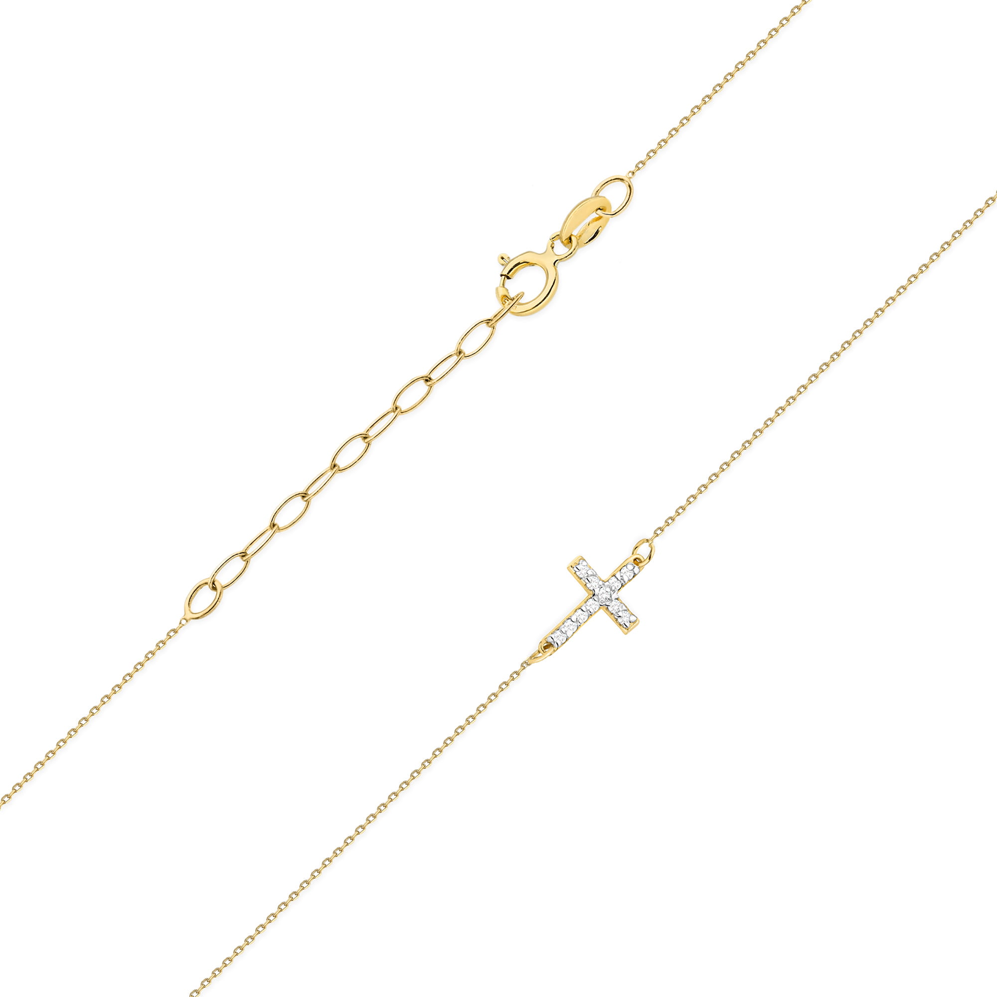 Naszyjnik z diamentami 0,055 ct N0006 · C006 - obrazek 2