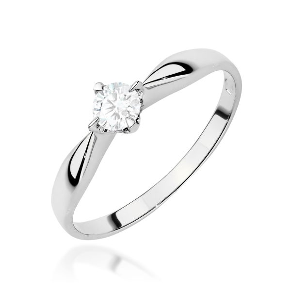 Pierścionek W0171 Diament Laboratoryjny 0