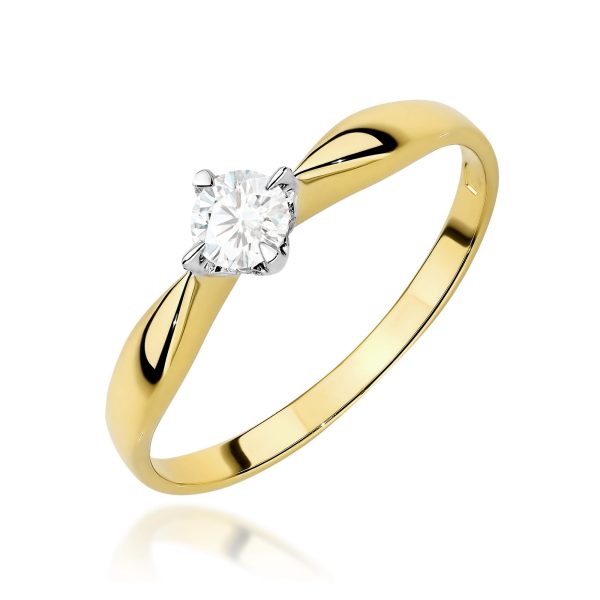 Pierścionek W0171 Diament Laboratoryjny 0