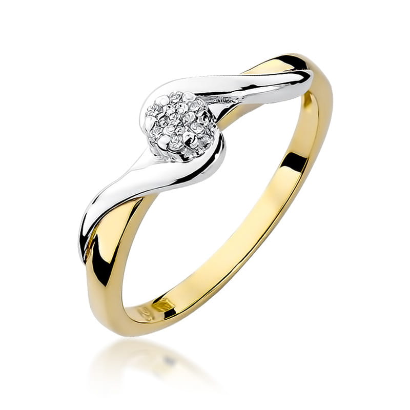 Pierścionek W022 Diament 0