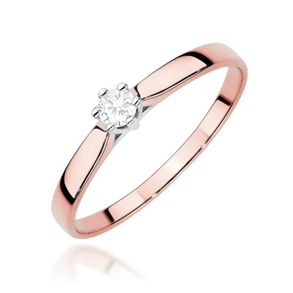 Pierścionek W0222 Diament Laboratoryjny 0
