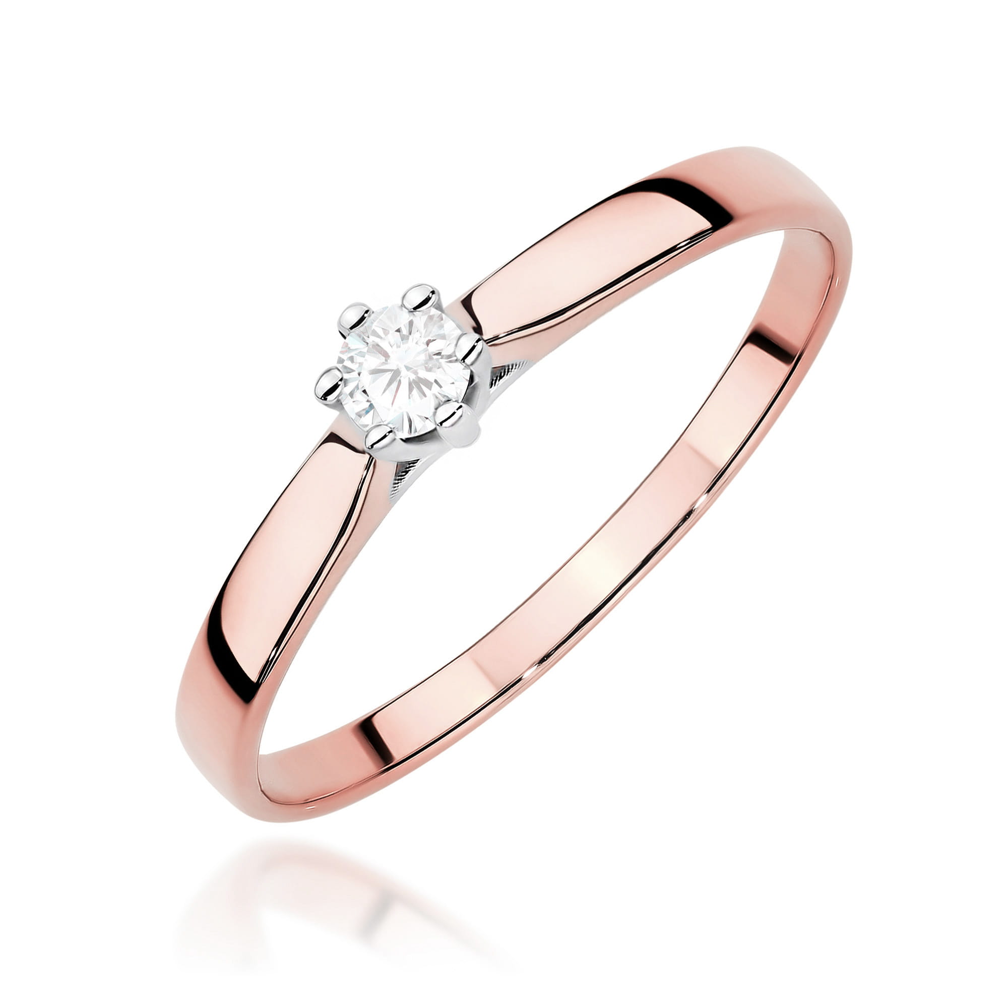Pierścionek W0222 Diament Laboratoryjny 0