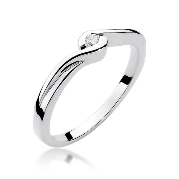 Pierścionek W027 Diament 0