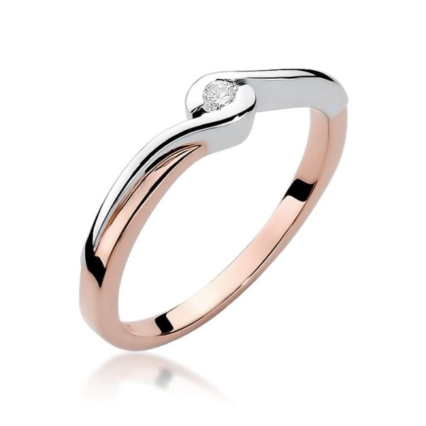 Pierścionek W027 Diament 0