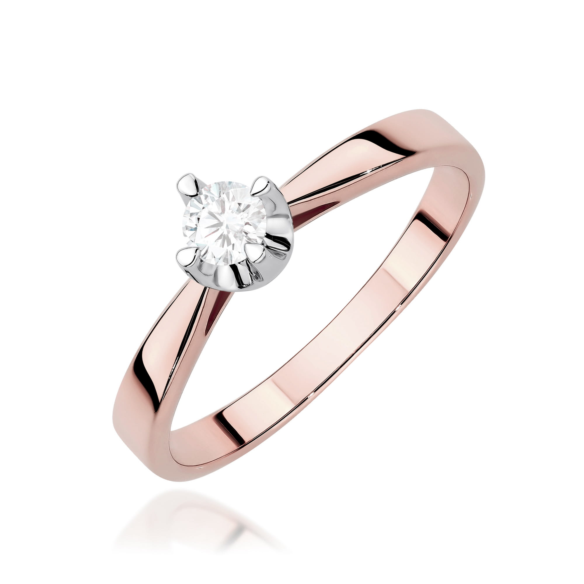 Pierścionek W0293 Diament Laboratoryjny 0