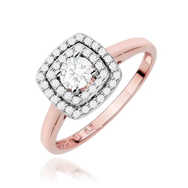 Pierścionek W0345 Diament Laboratoryjny 0