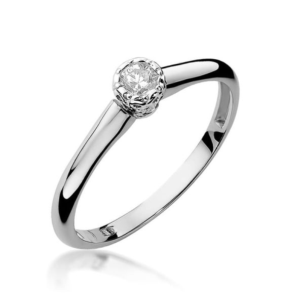 Pierścionek W042 Diament 0