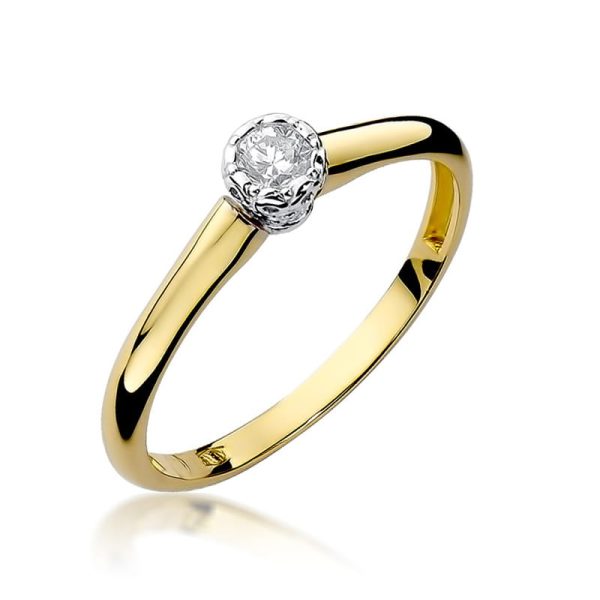 Pierścionek W042 Diament 0