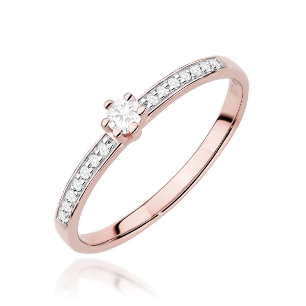 Pierścionek W0459 Diament Laboratoryjny 0