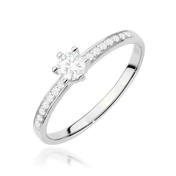 Pierścionek W0459 Diament Laboratoryjny 0