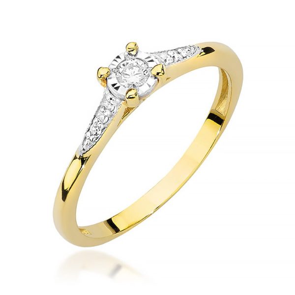 Pierścionek W0466 Diament 0