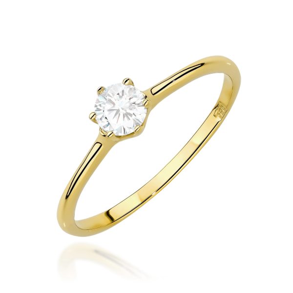 Pierścionek W0499 Diament Laboratoryjny 0