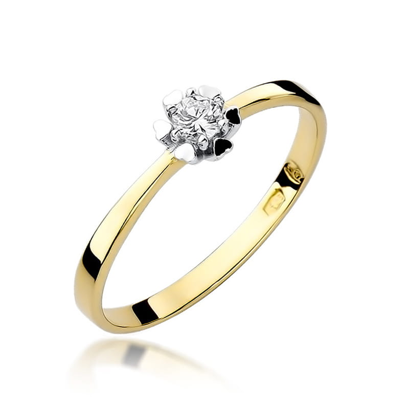 Pierścionek W053 Diament 0