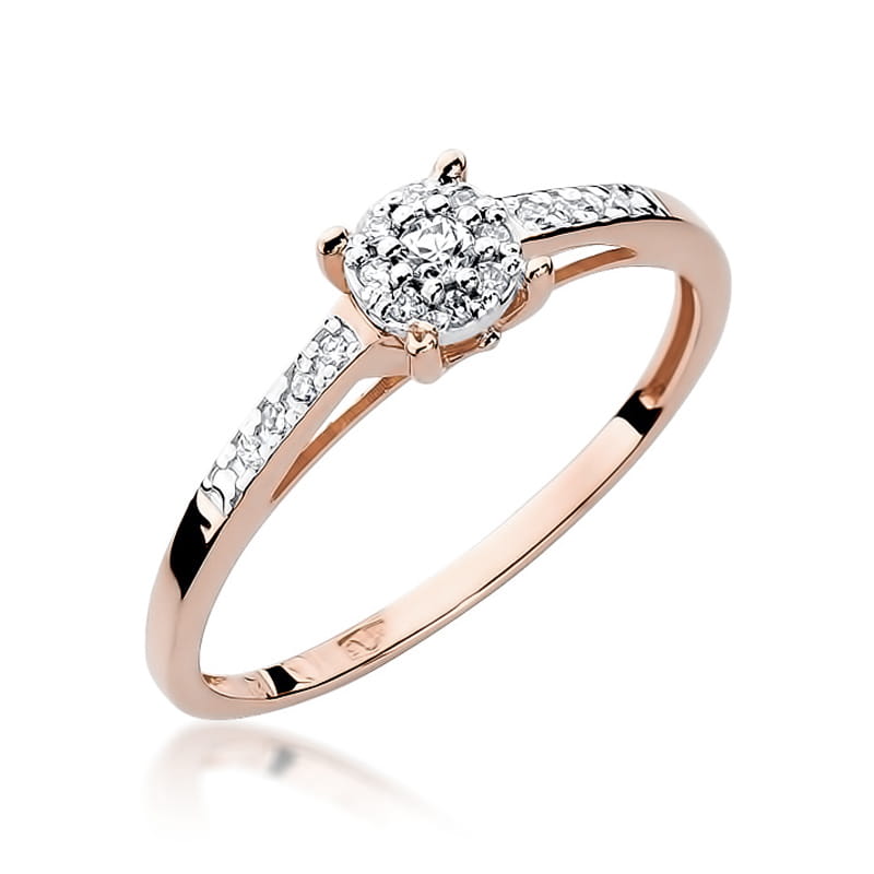 Pierścionek W055 Diament 0