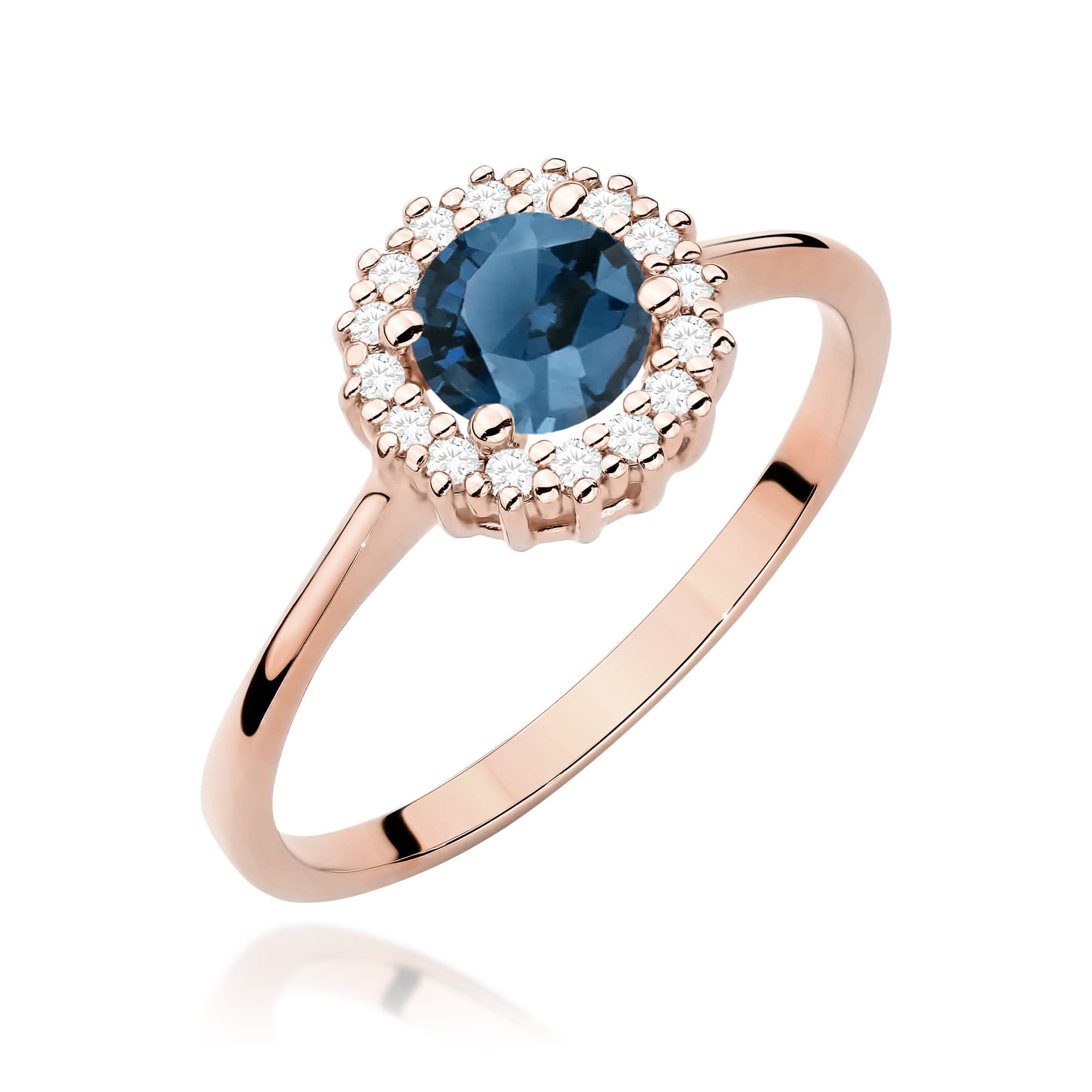 Pierścionek W0572 Topaz London Blue 0