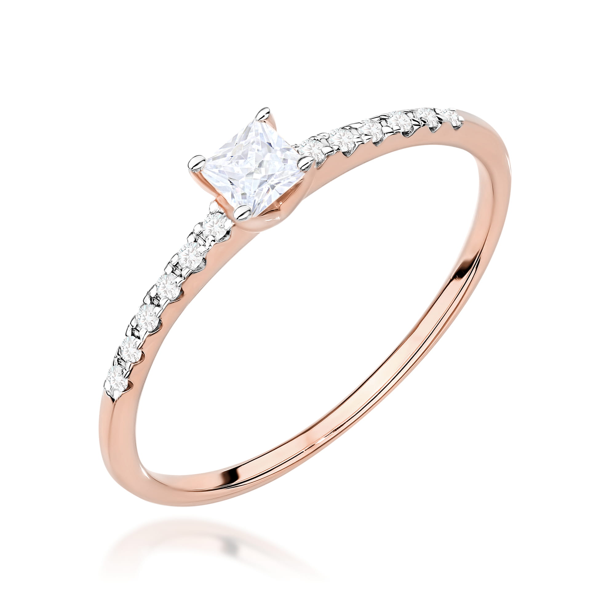Pierścionek W0588 Diament 0