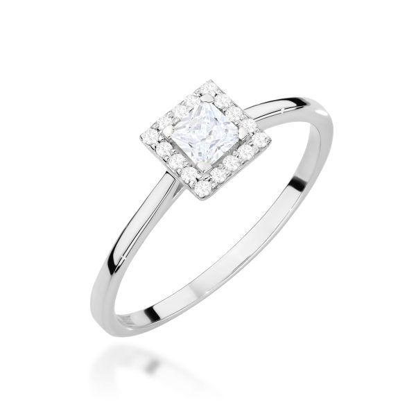 Pierścionek W0590 Diament 0