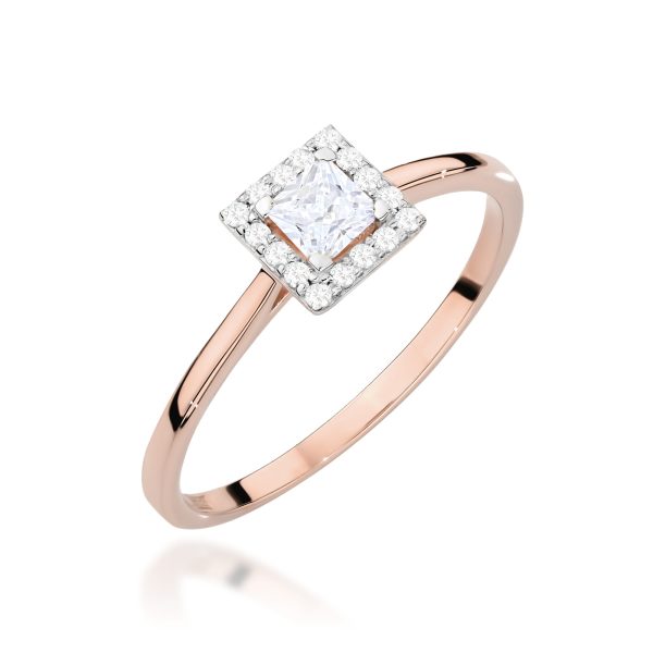 Pierścionek W0590 Diament 0