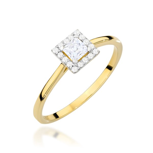 Pierścionek W0590 Diament 0