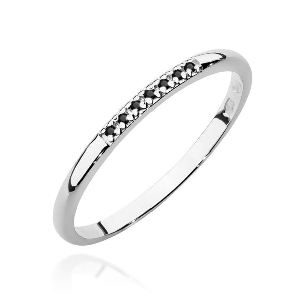 Pierścionek W0607 z diamentami białe złoto Jubiler Kraków BigDIAMOND