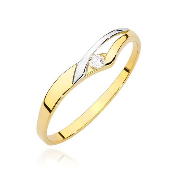 Pierścionek W0609 Diament 0