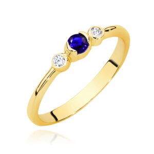 Pierścionek W0620 Szafir 0
